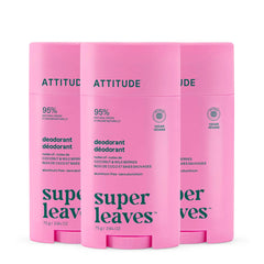 Deodorant 3-pack Coconut & Wild Berries-Plastic - 3 x 2.64 OZ.