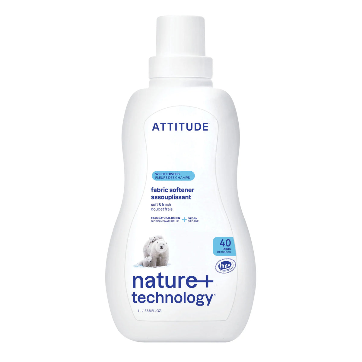 Fabric Softener Wildflowers-33.8 FL. OZ. - 40 loads
